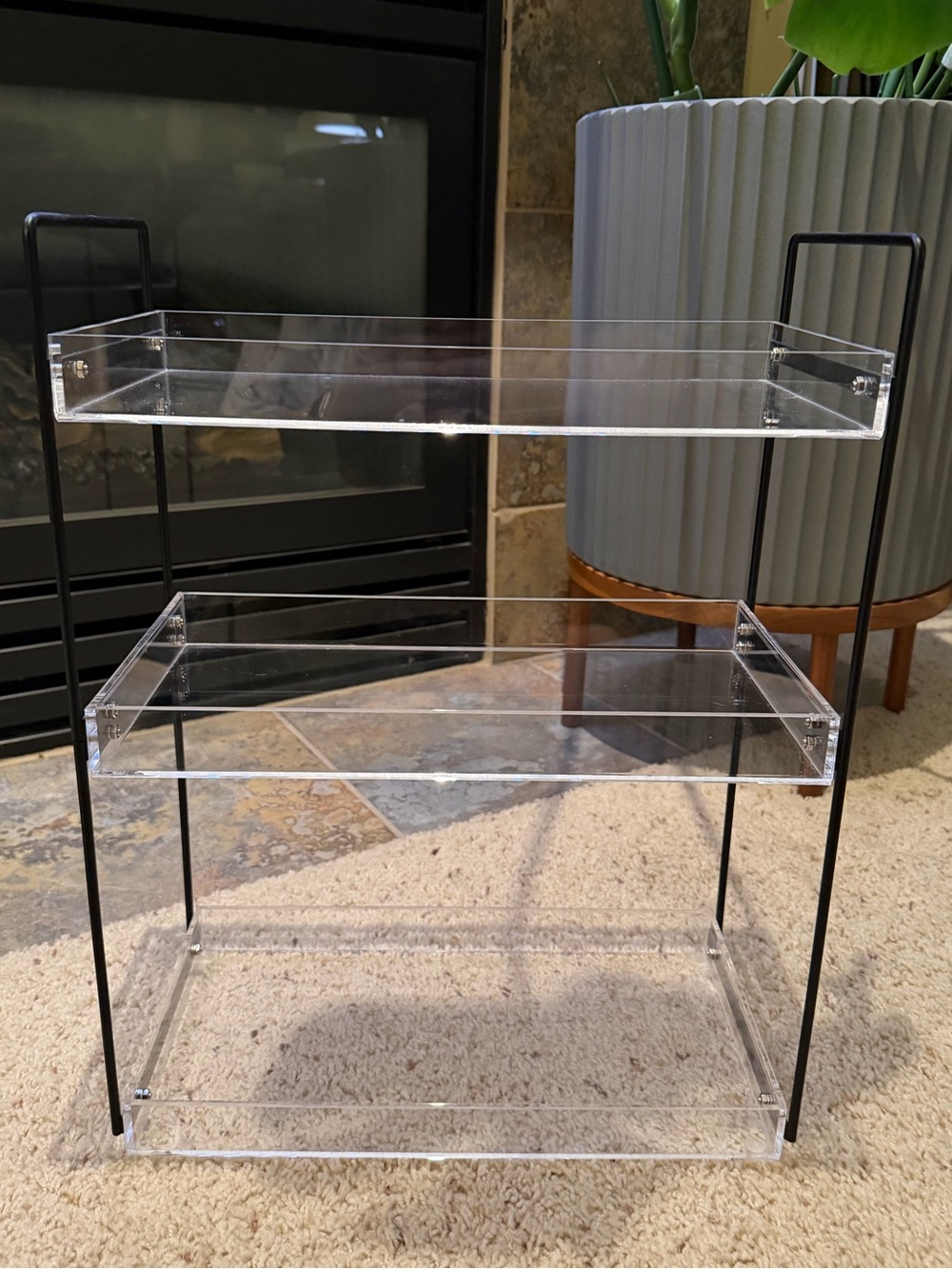 3 Tier Acrylic Cosmetic Stand